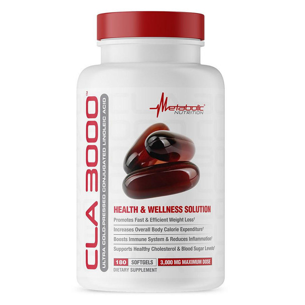  Metabolic Nutrition CLA 3000 180 Softgels 