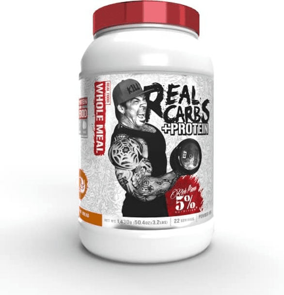  5% Nutrition Real Carbs + Protein 20 Servings 