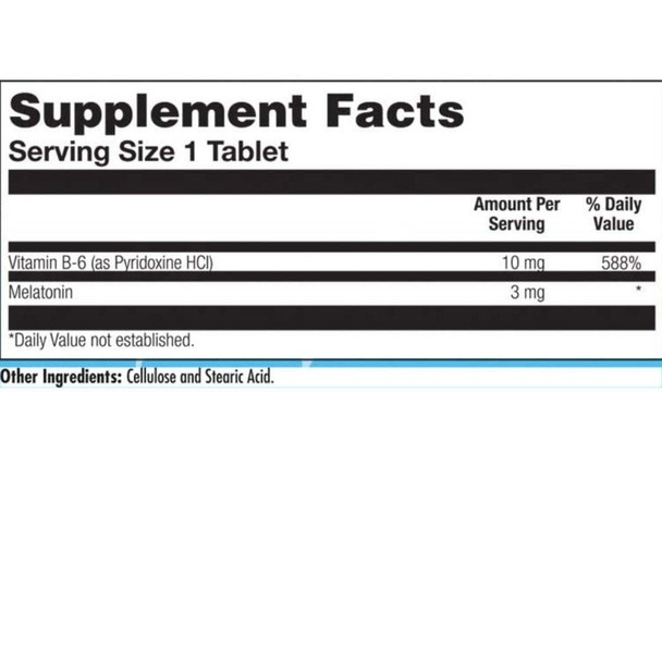  Kal Melatonin 3mg 60 Tablets 