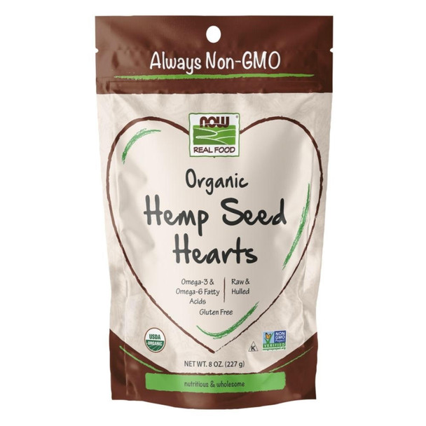  Now Foods Hemp Seed Hearts 8 oz. 