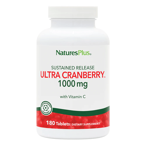  Nature's Plus Ultra Cranberry 1000 180 Tablets 