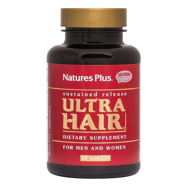  Nature's Plus Ultra Hair Sustained Release 60 Tablets 