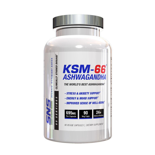  Serious Nutrition Solutions KSM-66 Ashwagandha 90 Capsules 