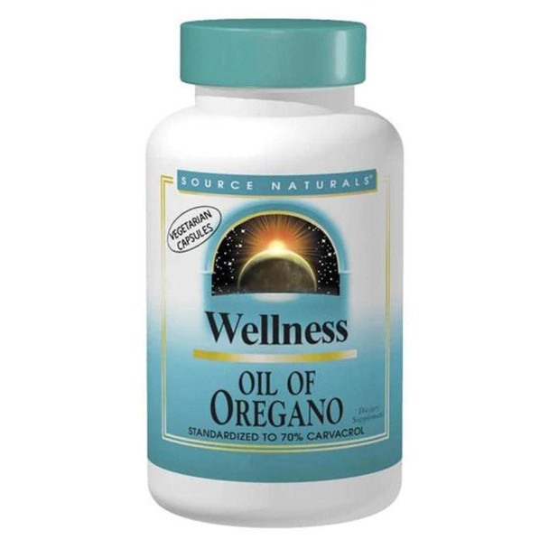  Source Naturals Wellness Oil of Oregano 30 Capsules 