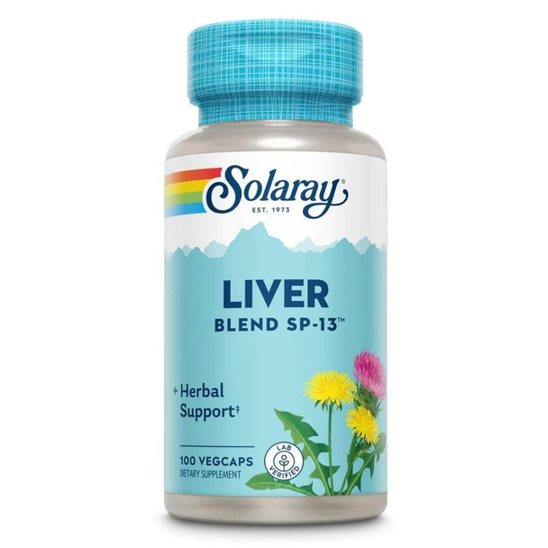  Solaray SP-13 Liver Blend 100 Caps 