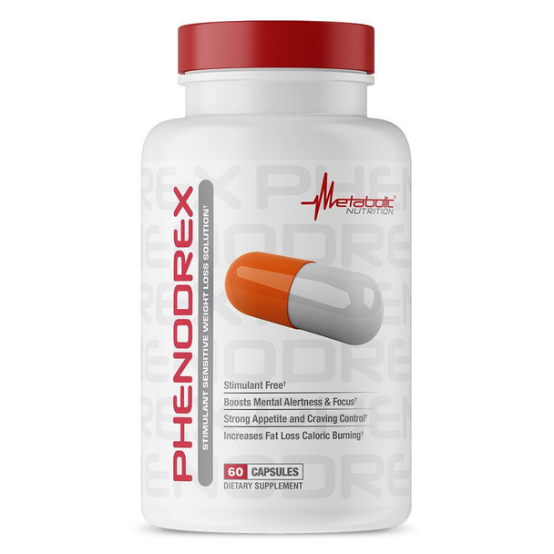  Metabolic Nutrition Phenodrex 60 Capsules-1683412257 