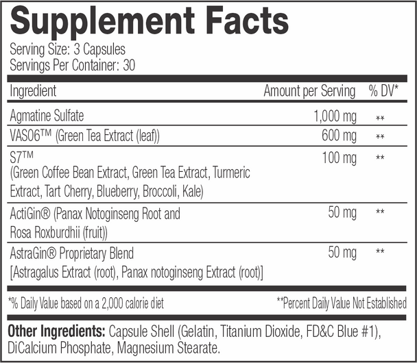  Serious Nutrition Solutions VasoforceXT 