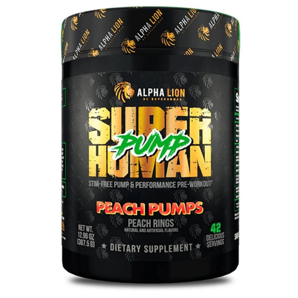  Alpha Lion SuperHuman Pump 42 Servings 