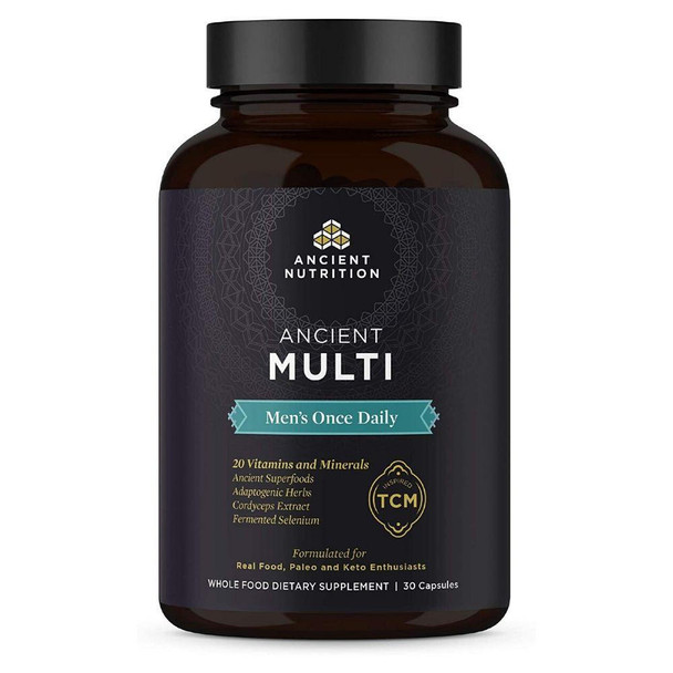  Ancient Nutrition Multi Once Daily Men's 30 Capsules 