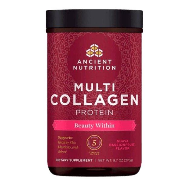  Ancient Nutrition Dr. Axe Multi Collagen Protein Beauty Within 24 Servings 