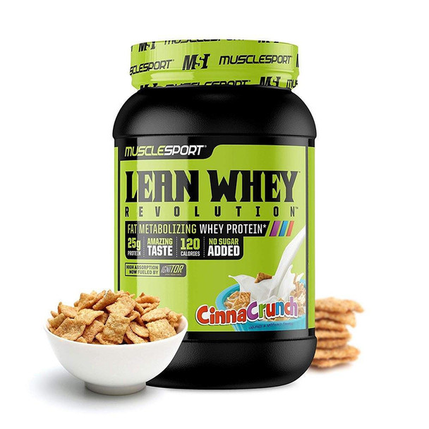  Muscle Sport Lean Whey Revolution 2lb 