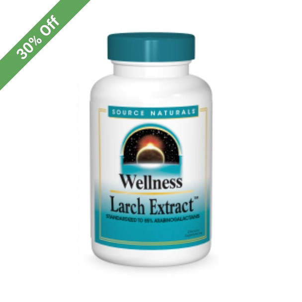  Source Naturals Wellness Larch Extract 30 Tablets 