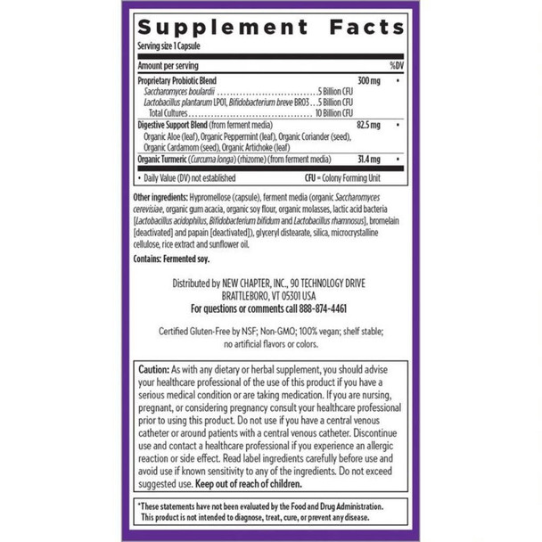  New Chapter All-Flora Probiotic 30 Capsules 