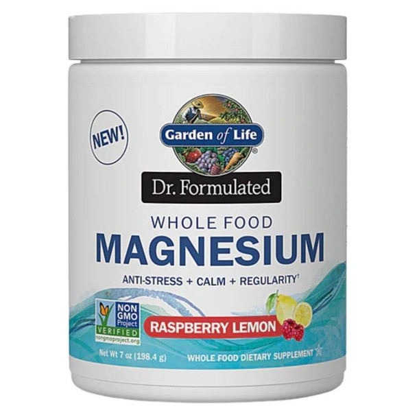  Garden of Life Whole Food Magnesium 7oz 