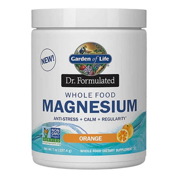  Garden of Life Whole Food Magnesium 7oz 