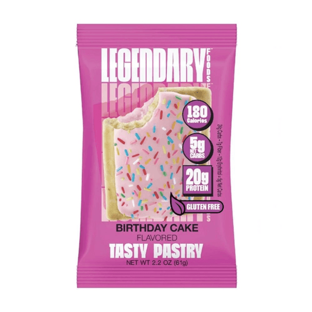 Legendary Foods Legendary Tasty Pastry Cake Style 10/Box 