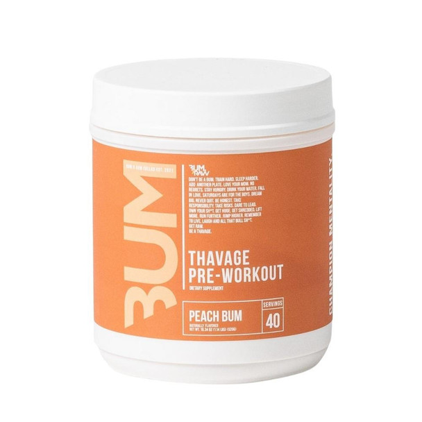 CBUM RAW Nutrition CBUM Thavage Preworkout 40 Servings 