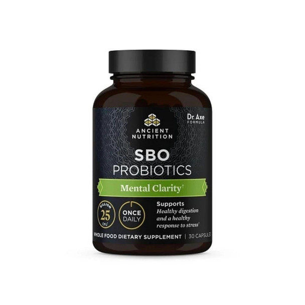 Ancient Nutrition Ancient SBO Probiotic Once Daily 30 Capsules 