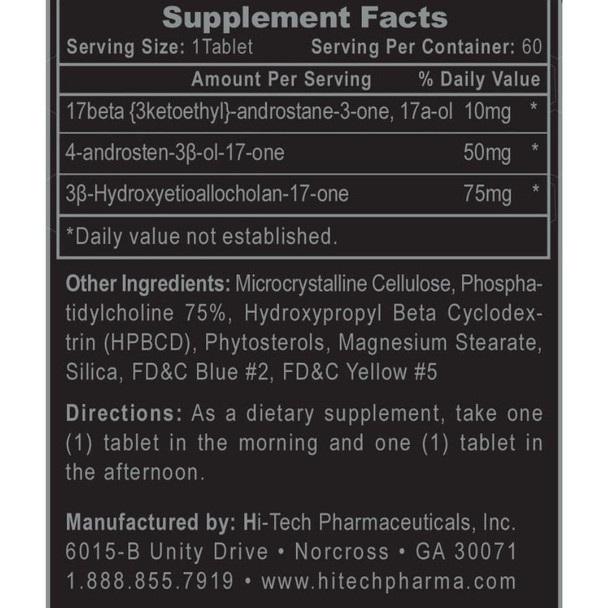 Hi-Tech Pharmaceuticals Halotestin 60 Tablets