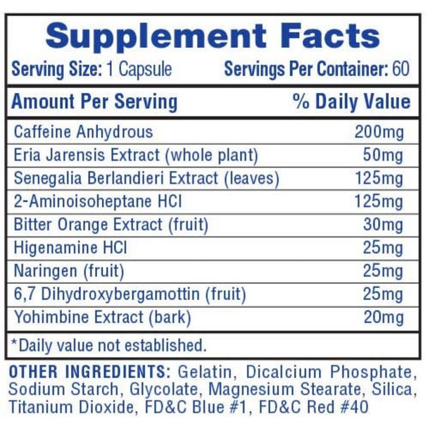  Hi-Tech Pharmaceuticals Redux 60 Capsules 