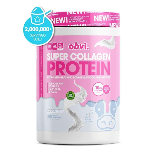  Obvi Super Collagen Protein 30 Servings 