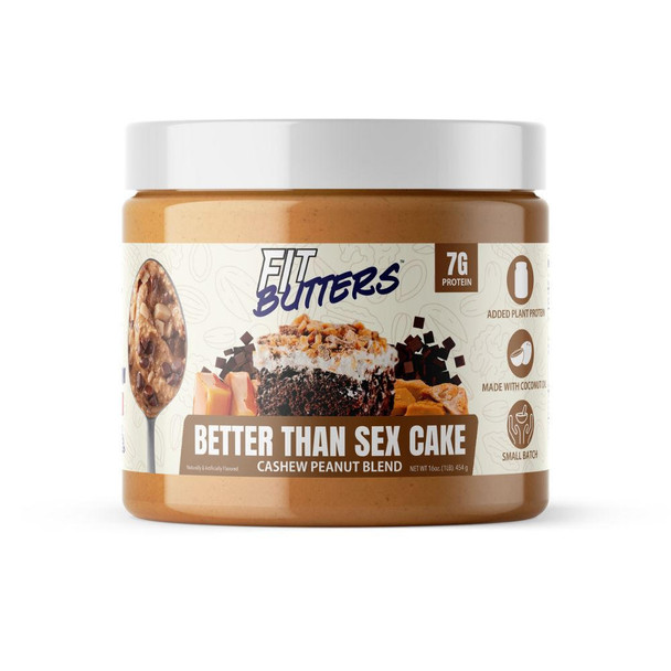  Fit Butters High Protein Nut Butter Spreads 16oz 