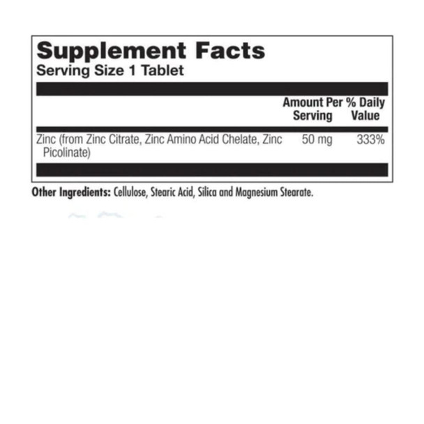 Kal KAL Tri-Zinc 50 90 Tablets 