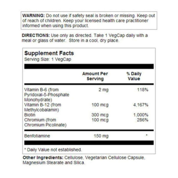 Kal KAL Benfotiamine+ 150mg Capsules 