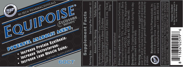  Hi-Tech Pharmaceuticals Equipoise 60ct (Was Equibolin) 