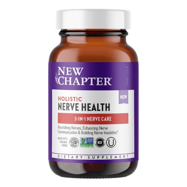  New Chapter Holistic Nerve Health 30 Capsules 