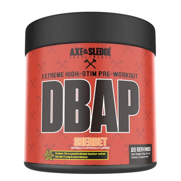 AXE & SLEDGE Axe & Sledge DBAP High Stim Preworkout 20 Servings 