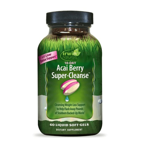 Irwin Naturals Irwin 10-Day Acai Berry Super-Cleanse 60 Soft Gels 