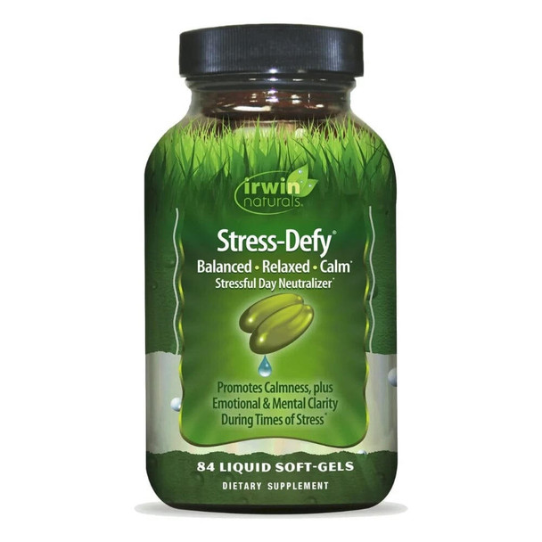 Irwin Naturals Irwin Stress Defy PM 84 Soft Gels 