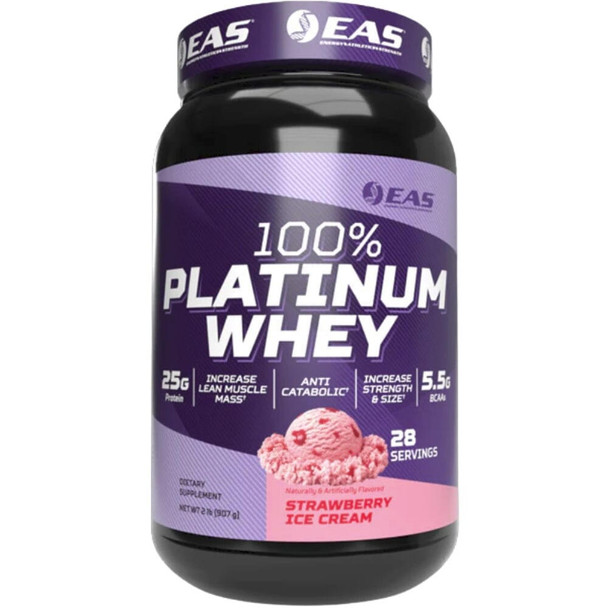  EAS 100% Platinum Whey Protein 2lbs 
