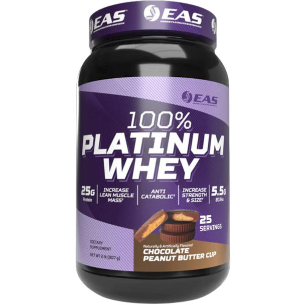  EAS 100% Platinum Whey Protein 2lbs 