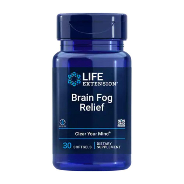  Life Extension Brain Fog Relief 30 Softgels 