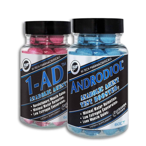  Hi-Tech Pharmaceuticals 1-Andro & 4-Andro Stack 