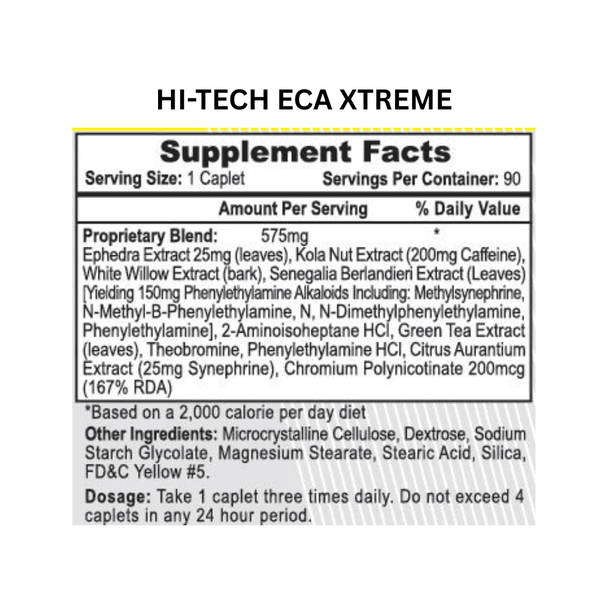  Hi-Tech Pharmaceuticals 8 Week Xtreme Fat Loss Stack 