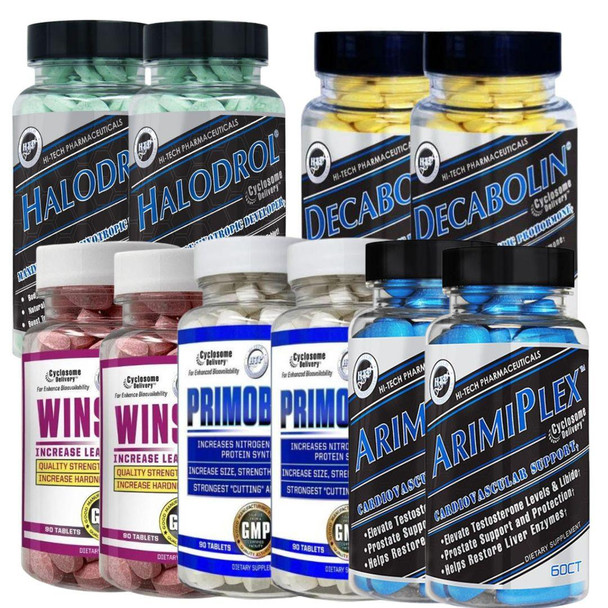  Hi-Tech Pharmaceuticals The Winter Bulking Summer Cutting Stack 24 Week Stack 