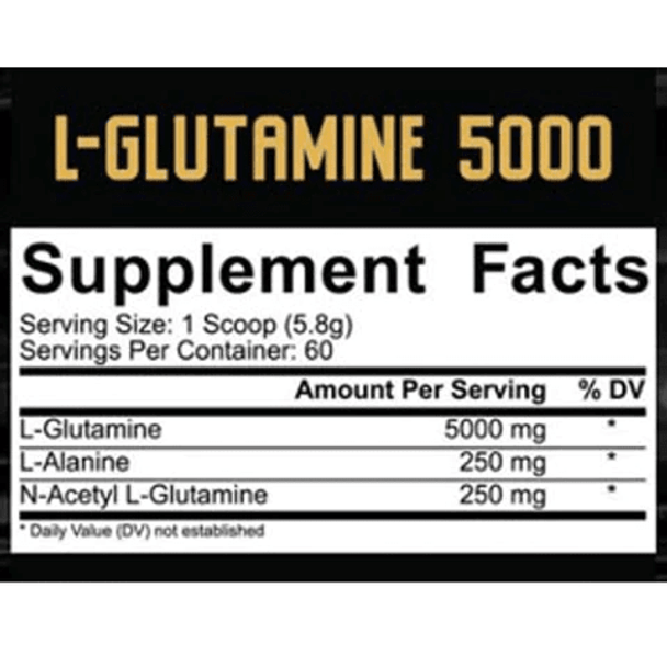  5% Nutrition Core L-Glutamine 5000 