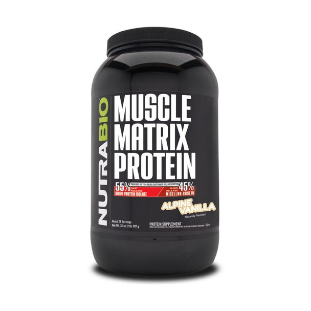  NutraBio Muscle Matrix Protein 2lb 