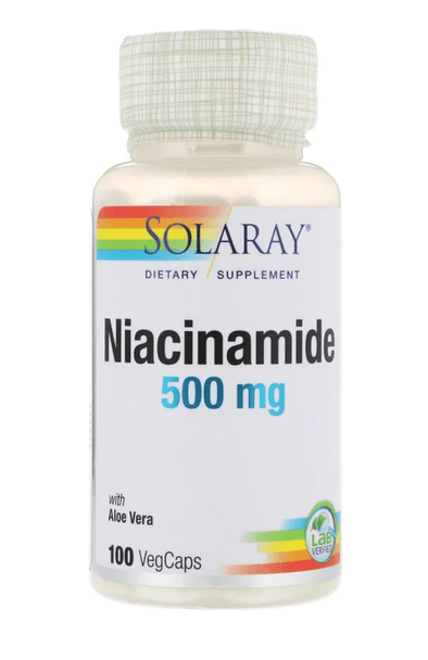  Solaray NIACINAMIDE 500mg 100C 