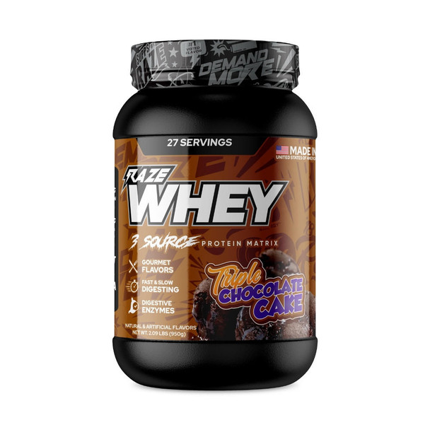 REPP SPORTS RAZE Whey Protein 27 Servings 