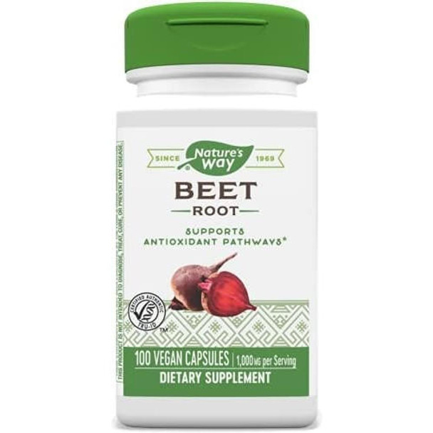 Natures Way Nature's Way Beet Root 500mg 100 Capsules 