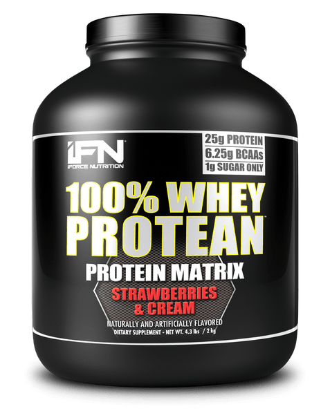  IFORCE 100% Whey Protean 4.3 Lbs 