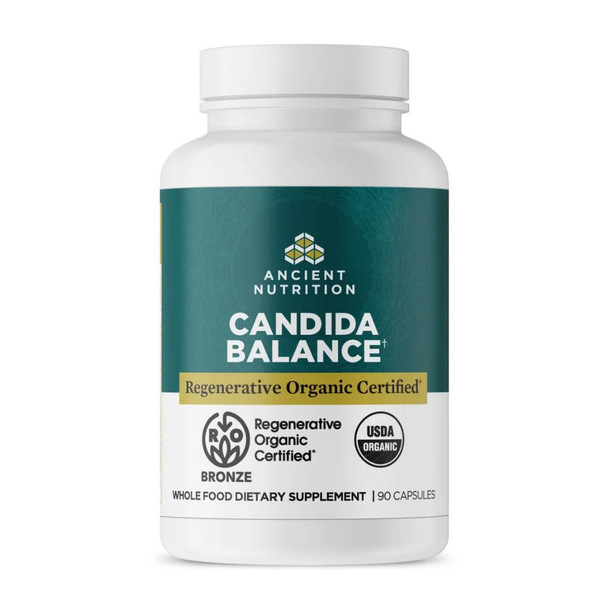  Ancient Nutrition Candida Balance 90 Capsules 