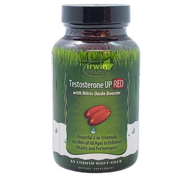  Irwin Naturals Testosterone Up RED 32 Softgels 
