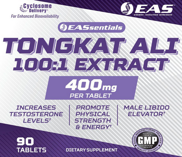  EAS Tongkat Ali 100:1 Extract 90 Tablets 