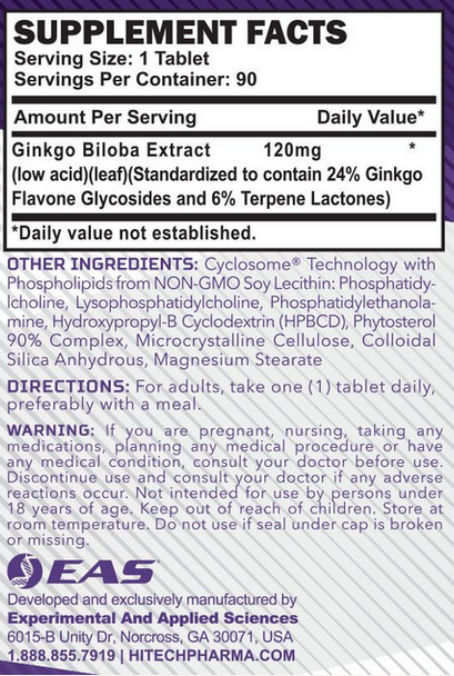  EAS Glucose Disposal Agent (GDA) 120 Tablets 