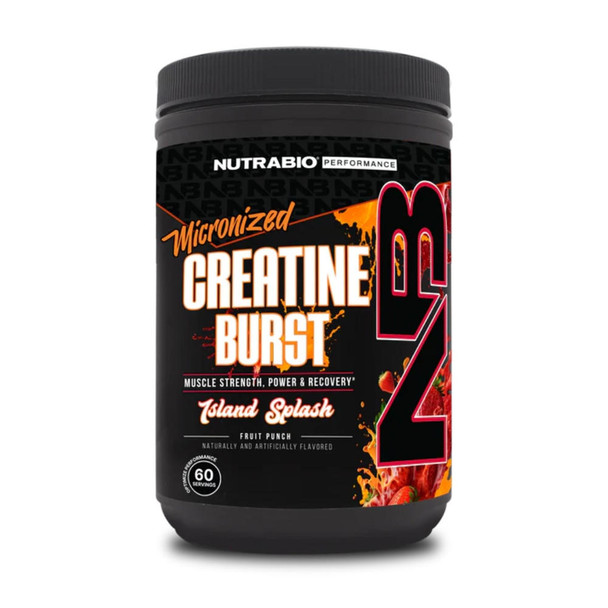 NutraBio Nutrabio Micronized Creatine Burst 60 Servings 